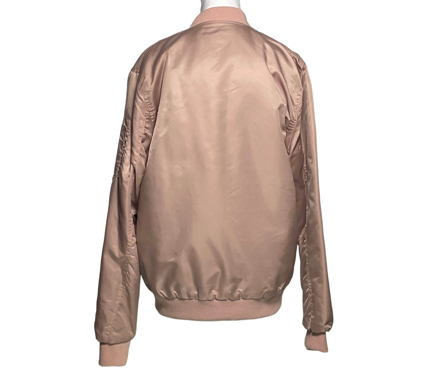 Carbon Pink Bomber Jacket