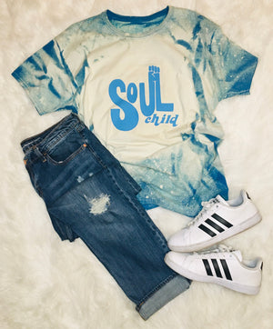 Soul Child Distressed T-Shirt - J. Elaine Boutique