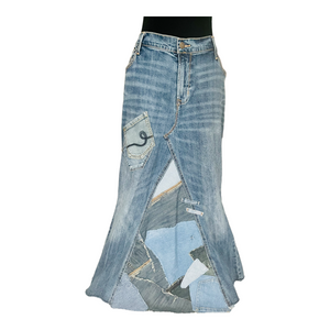 Festival Denim Skirt