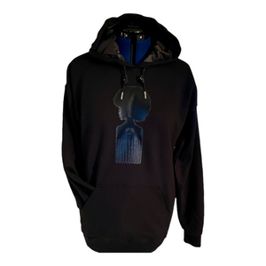 Black Afro Pick Hoodie