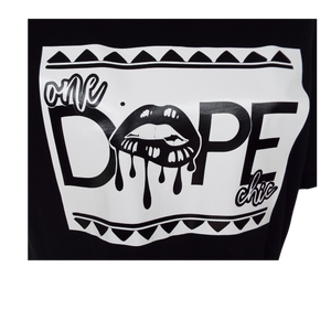 One Dope Chic Fringe Tee (Block Style)