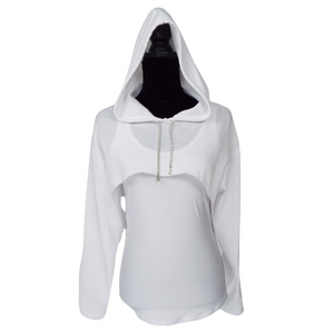 Hi Low Rhinestone Hoodie Set