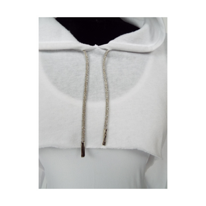 Hi Low Rhinestone Hoodie Set