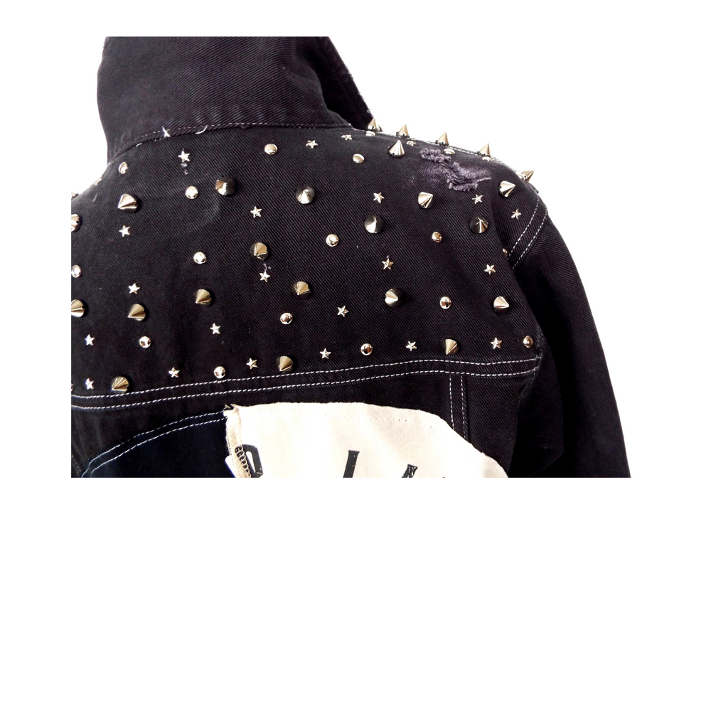 Denim Motorcycle Jacket