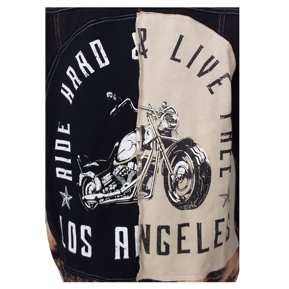Denim Motorcycle Jacket