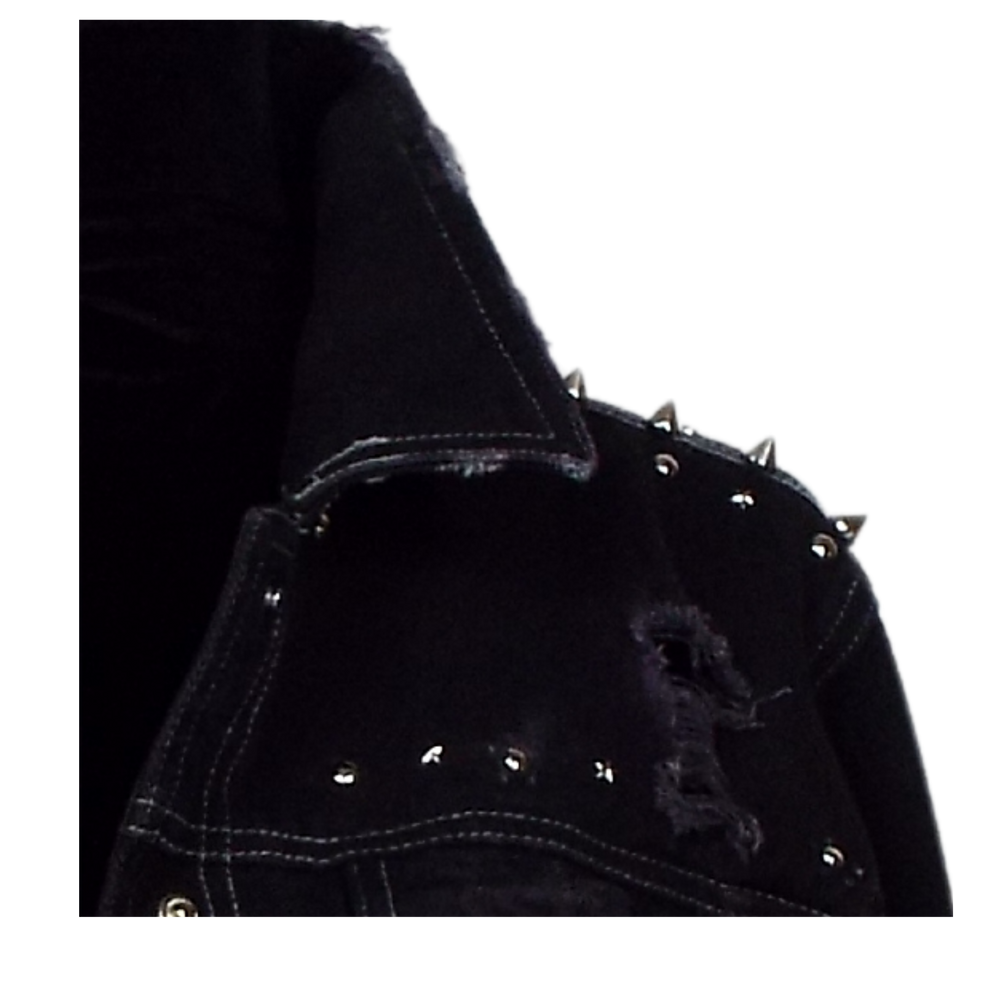 Denim Motorcycle Jacket