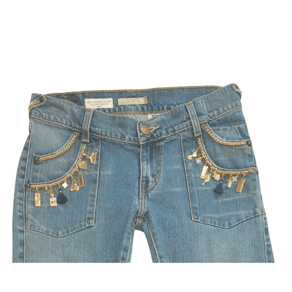 Chains and Charms Jeans