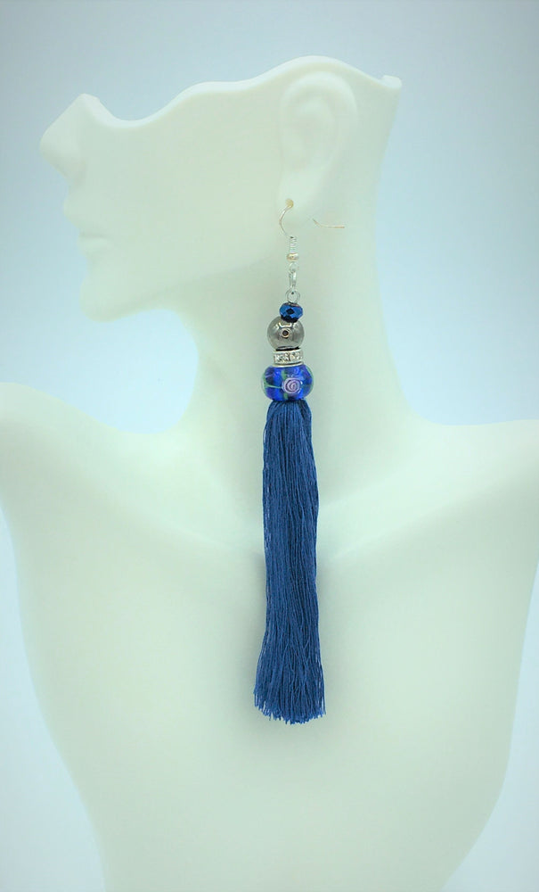 Long Fringe Tassel Earrings - J. Elaine Boutique