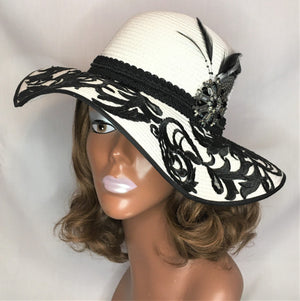 Smooth Criminal Straw Hat - J. Elaine Boutique